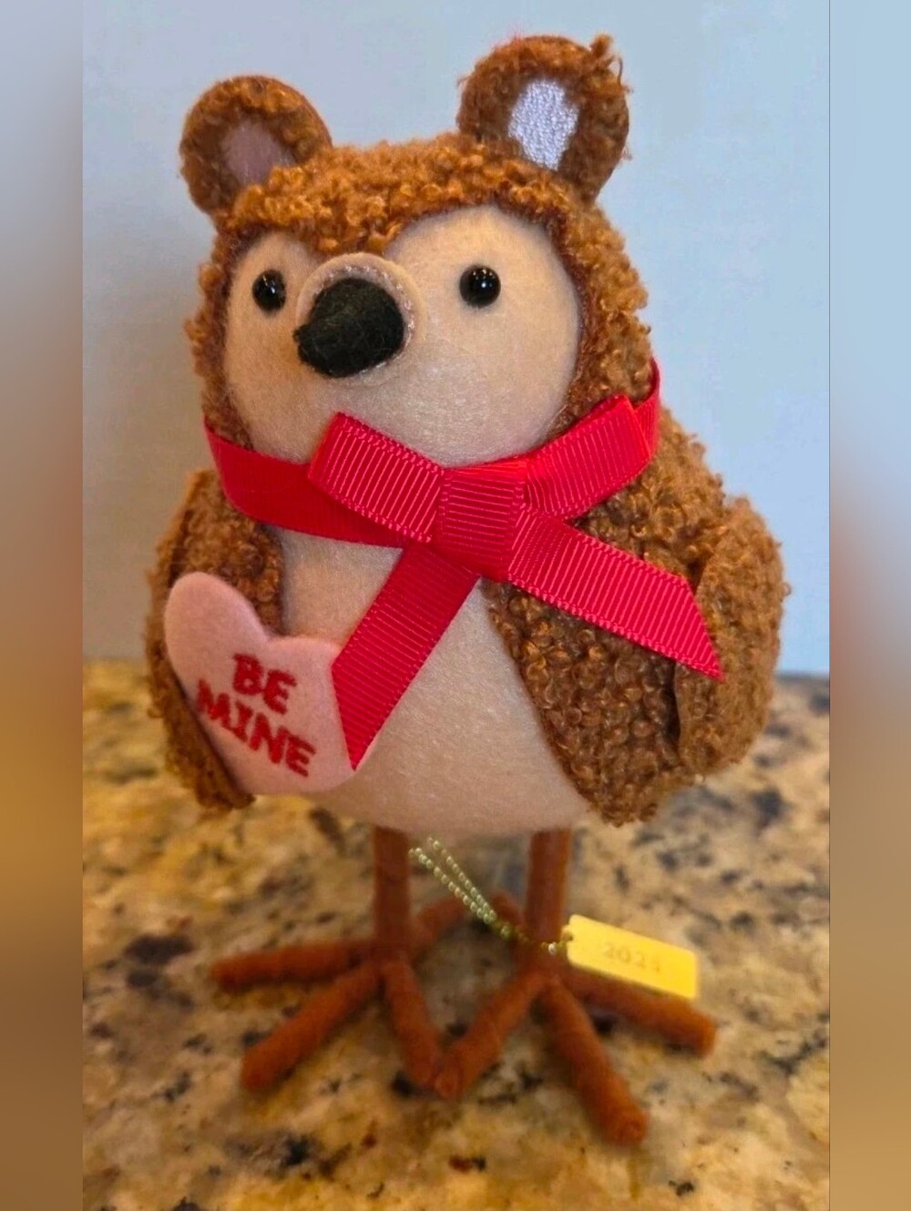 Target Spritz 2025 Valentine’s Day BUTTONS Teddy Bear Featherly Friends Bird